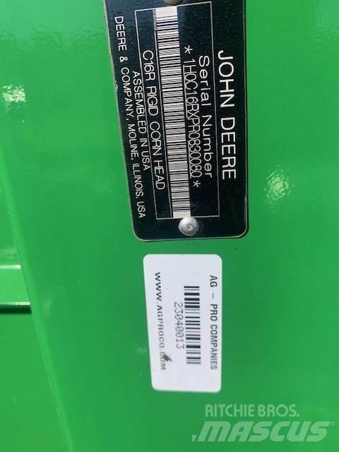 John Deere C16R Combine Attachments