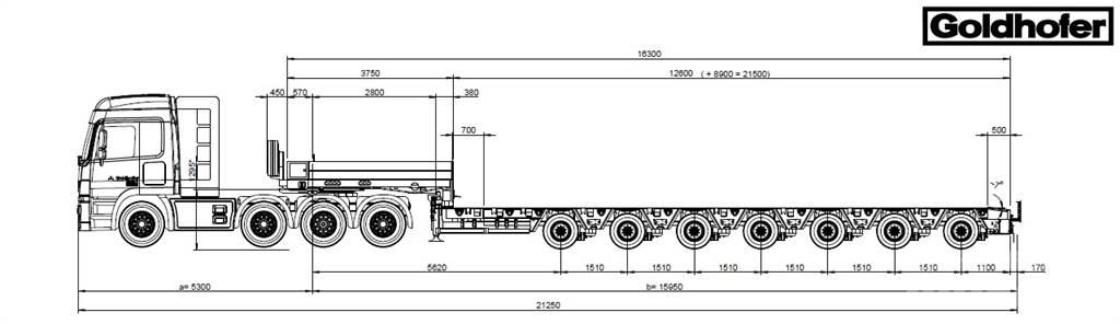 Goldhofer MPA 7 Lowboy Trailers