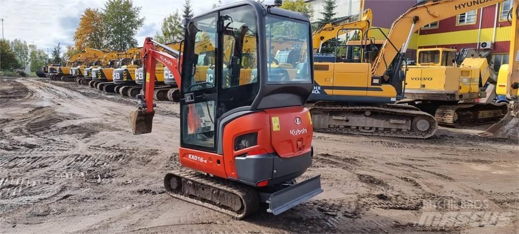 Kubota KX 016-4 Mini Excavators <7t (Mini Diggers)
