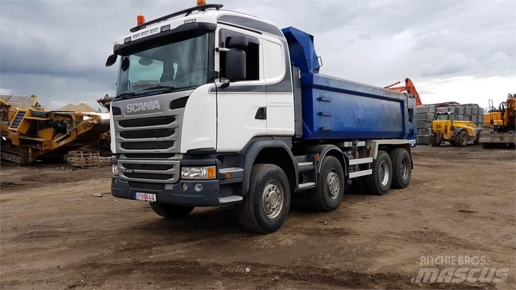 Scania G 490 Skip loader trucks