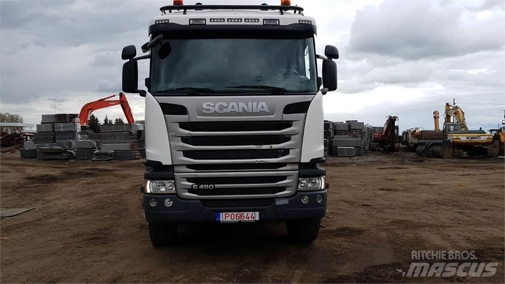 Scania G 490 Skip loader trucks