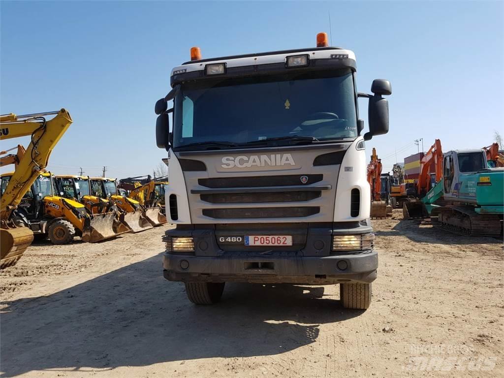 Scania G480 8x4 Skip loader trucks