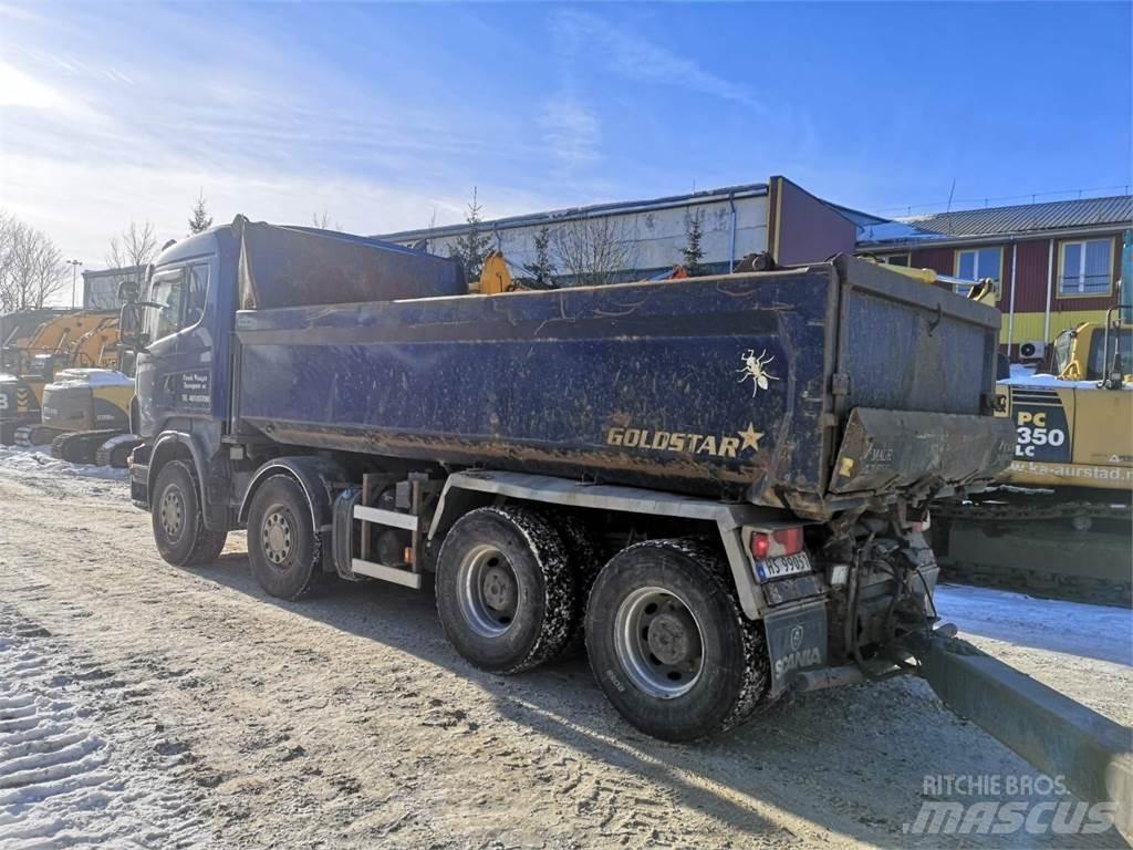 Scania R560 8x4 Skip loader trucks