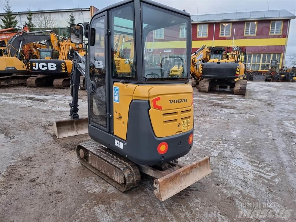 Volvo EC18D Mini Excavators <7t (Mini Diggers)