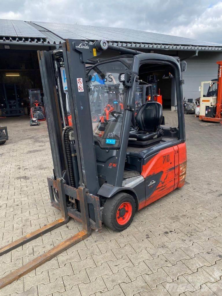 Linde E 16-02 Electric Forklifts