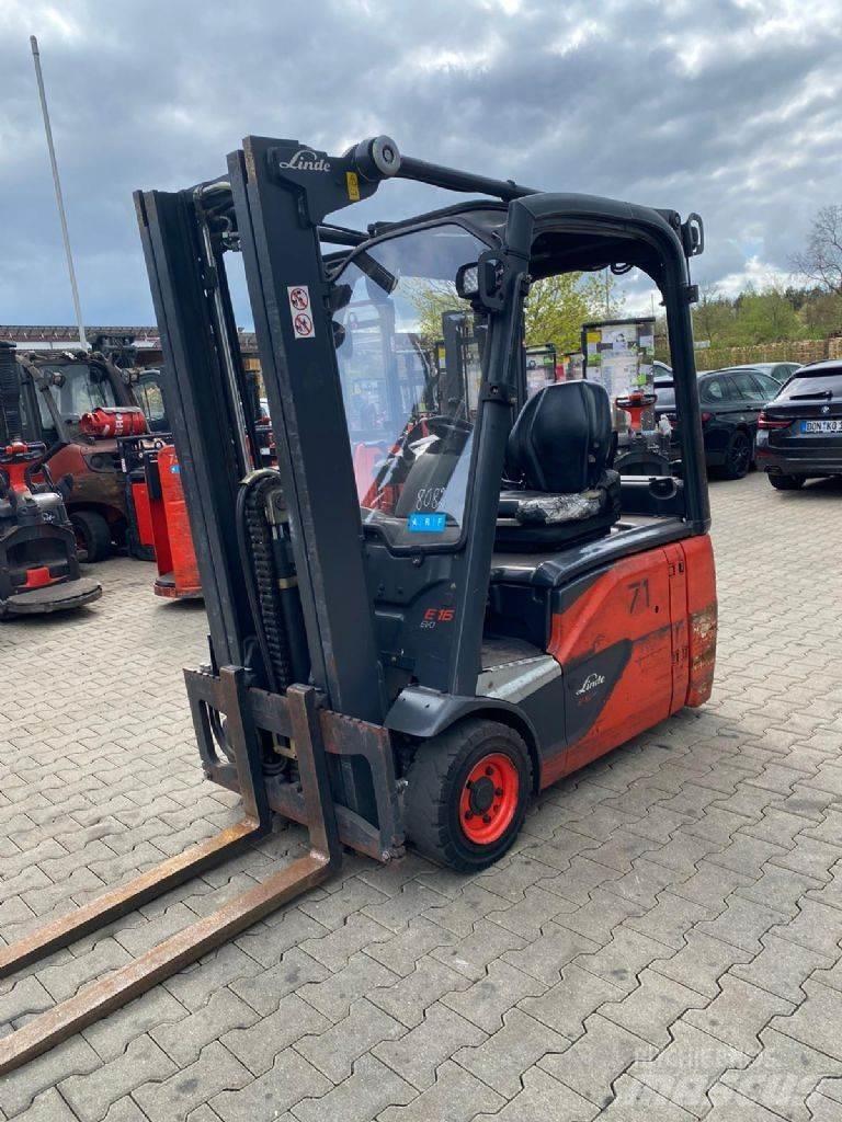 Linde E 16-02 Electric Forklifts