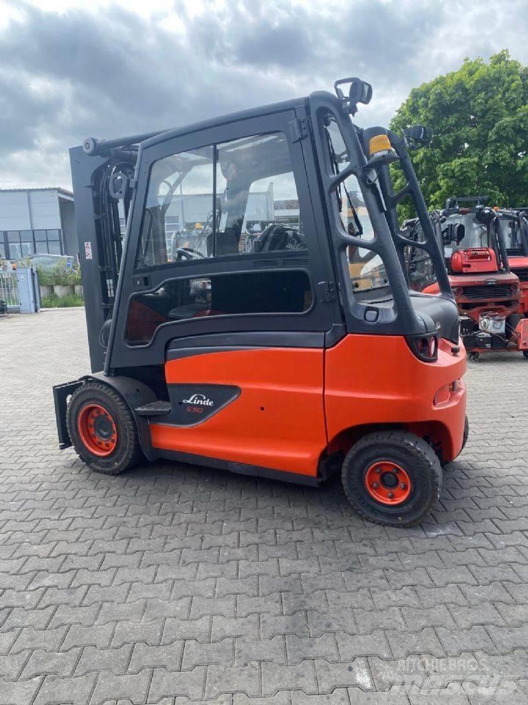Linde E 50 HL-01 Electric Forklifts