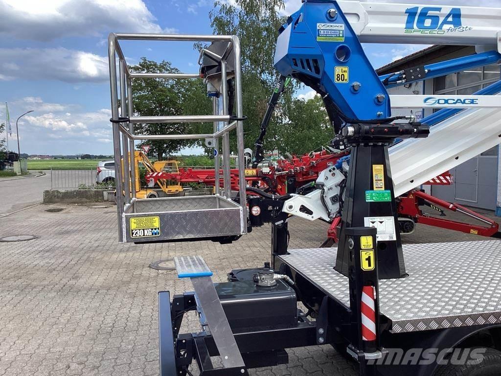 Socage 16A-Speed Truck Mounted Aerial Platforms