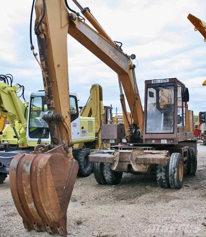 Case Poclain 80P Wheeled Excavators