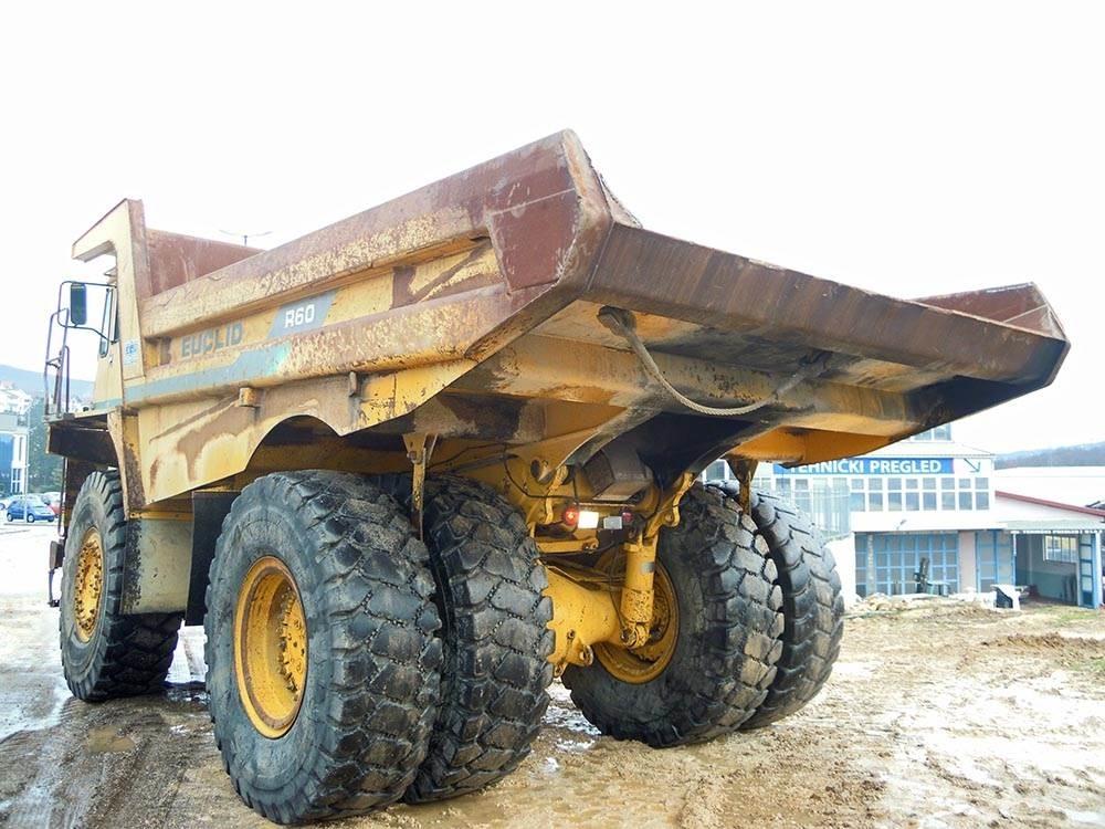 Euclid R60 Site Dumpers