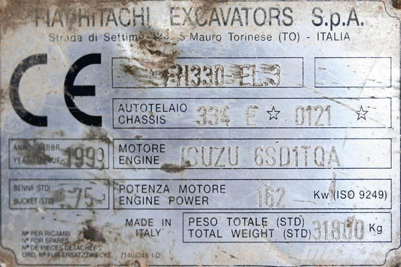 Fiat-Hitachi FH330 EL.3 Other