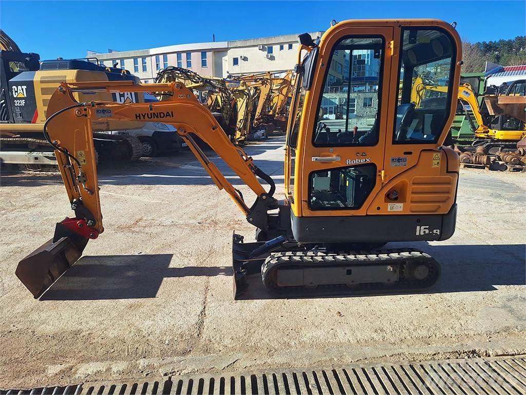 Hyundai 16-9 Mini Excavators <7t (Mini Diggers)