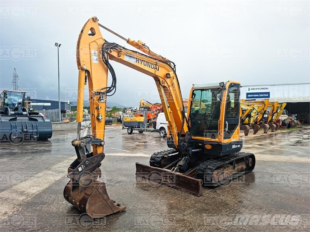 Hyundai 60CR-9A Mini Excavators <7t (Mini Diggers)