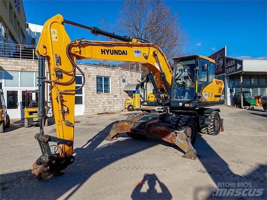 Hyundai HW160 Wheeled Excavators