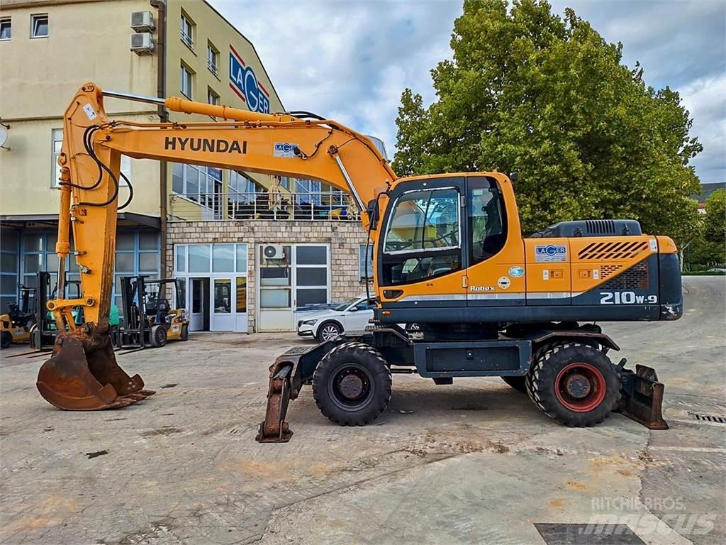Hyundai R210W-9 Wheeled Excavators