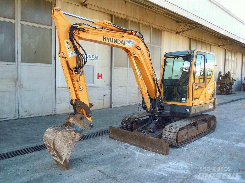 Hyundai R55-9 Mini Excavators <7t (Mini Diggers)