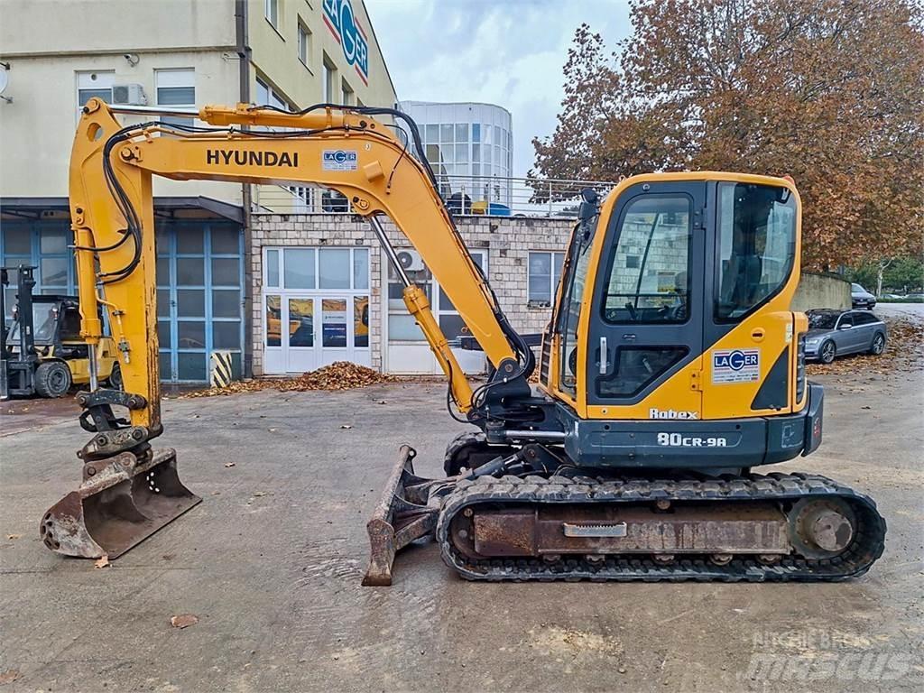 Hyundai R80CR-9A Mini Excavators <7t (Mini Diggers)