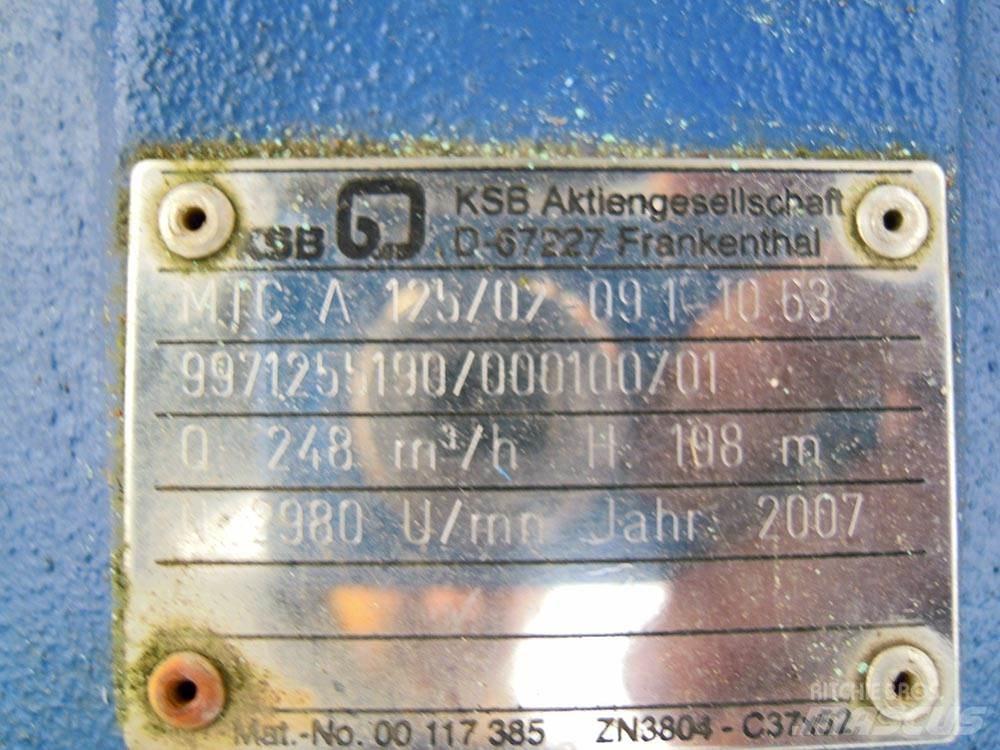 KSB MTC 125/02 Water Pumps