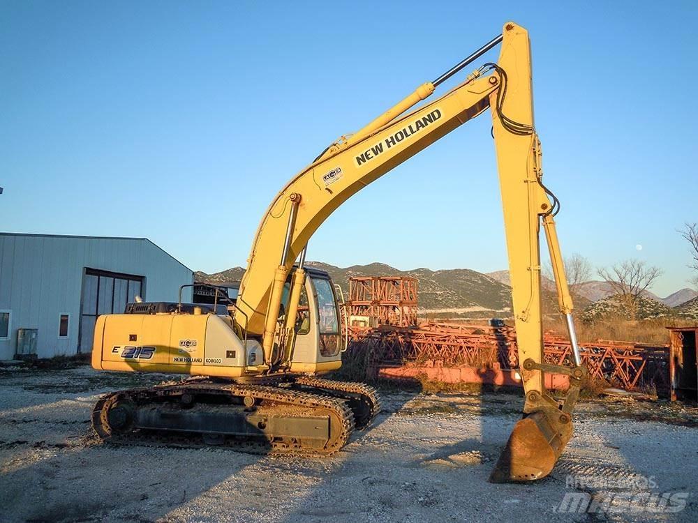New Holland E215 Crawler Excavators