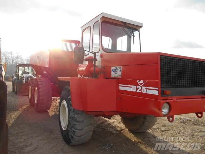O&K D25 Articulated Dump Trucks (ADTs)