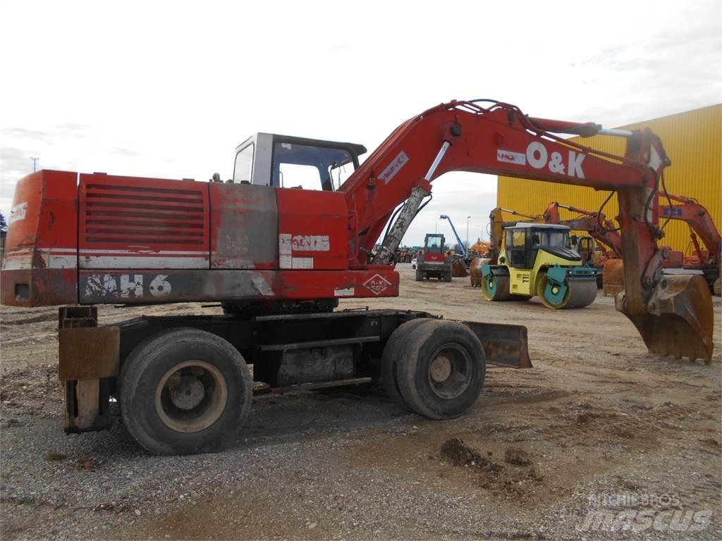 O&K MH-6 PLA/A2 Wheeled Excavators