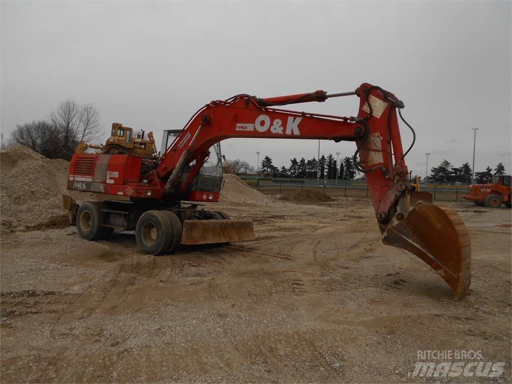 O&K MH-6 PLA/A2 Wheeled Excavators