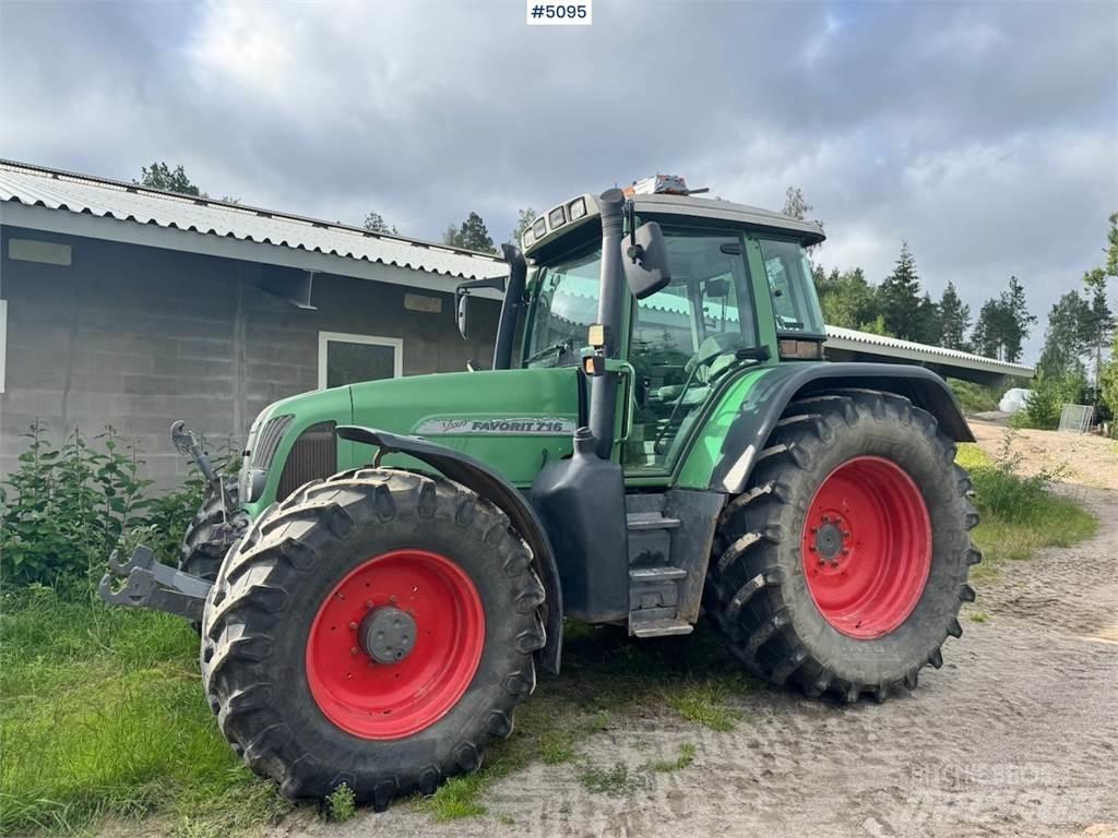Fendt 716 Vario Tractors
