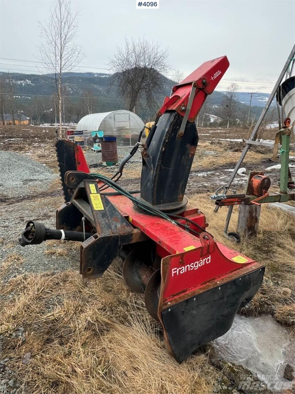 Fransgård S-220 Snow Blades And Plows