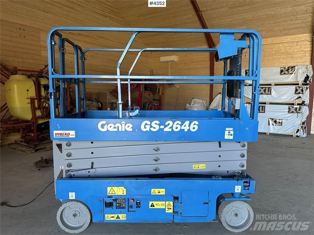 Genie GS-2646 Other lifts and platforms
