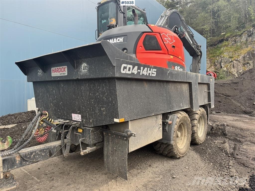Gigant 4-14 Dump trailers