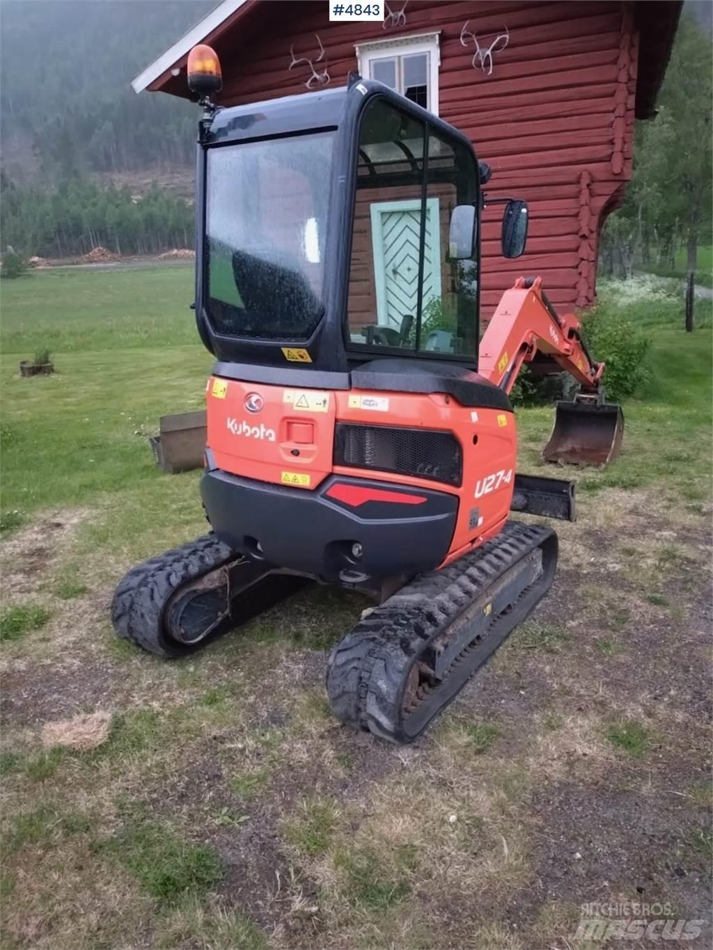 Kubota U27-4 Crawler Excavators