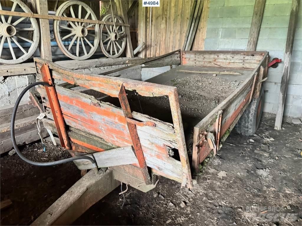 Orkel 4 tonns Lowboy trailer