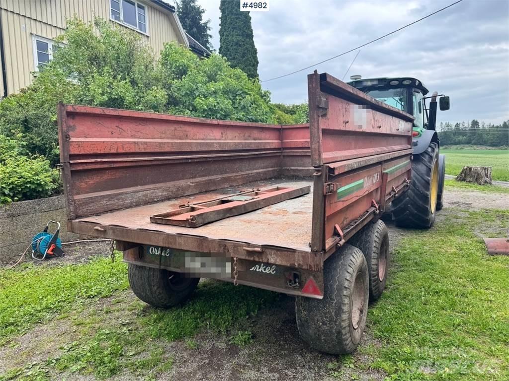 Orkel T81 S Lowboy trailer