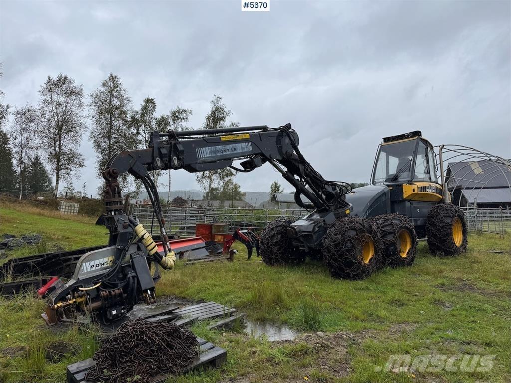 Ponsse Ergo Harvesters