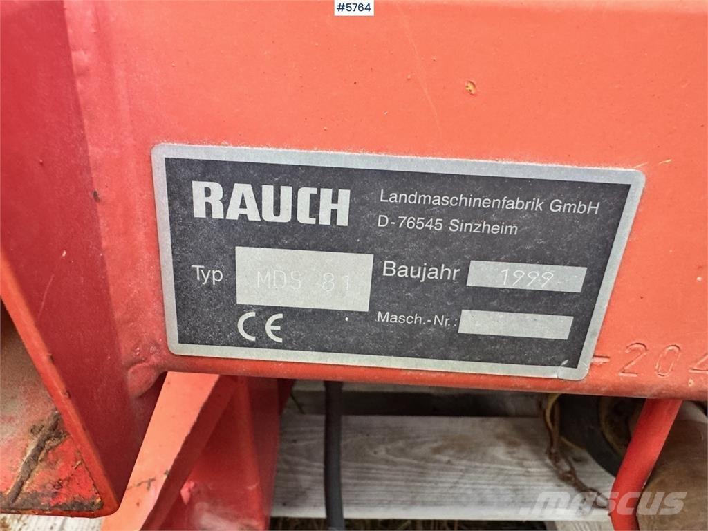 Rauch MDS 81 Farm Drills