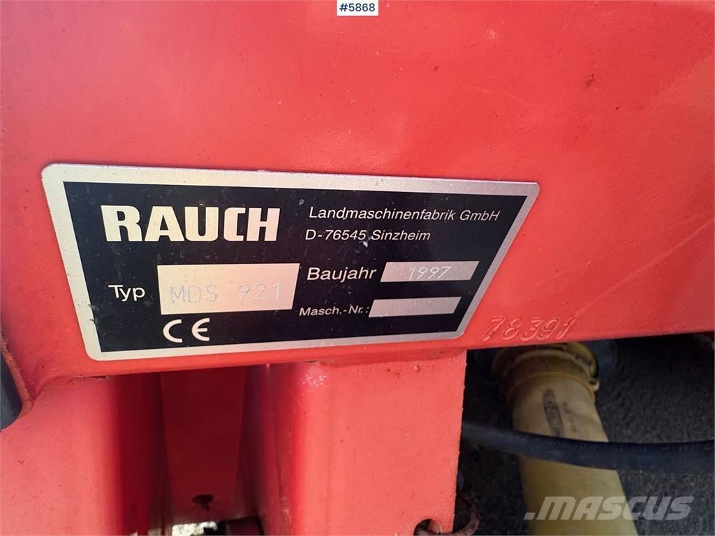 Rauch MDS 921 Farm Drills