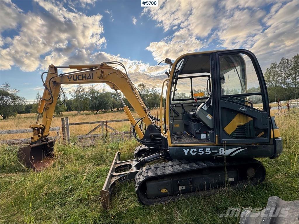 Yuchai YC55-8 Crawler excavators