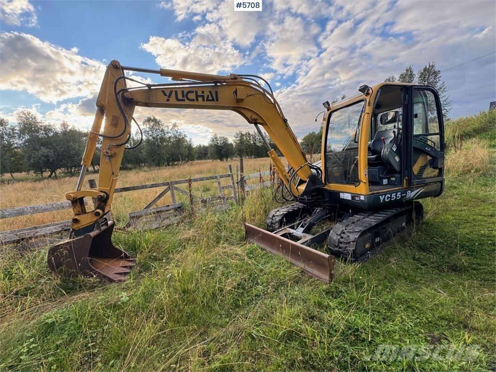 Yuchai YC55-8 Crawler excavators