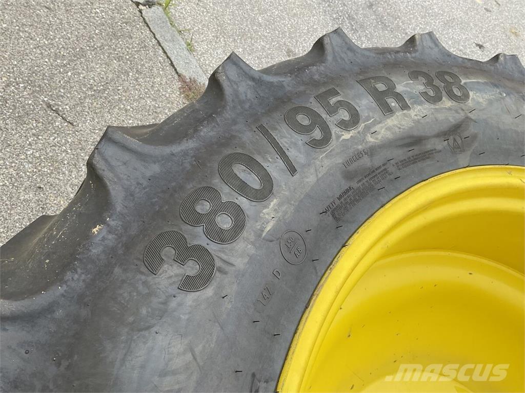  380/95 R 38 Tires, wheels and rims