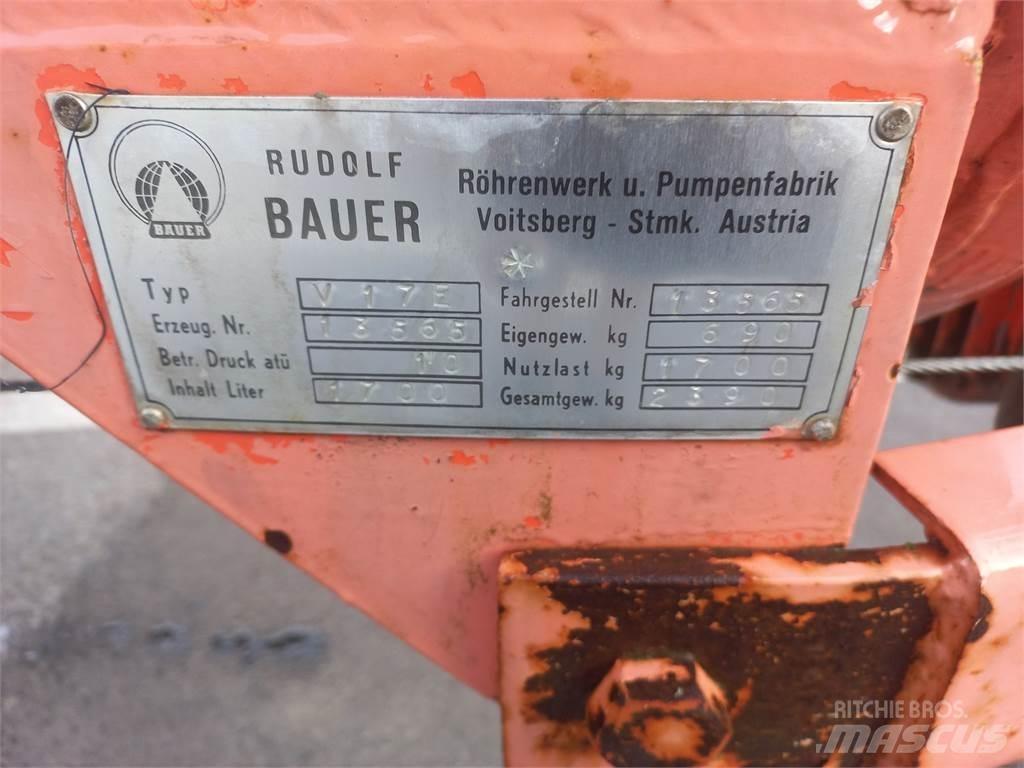 Bauer 1700 Slurry Tankers
