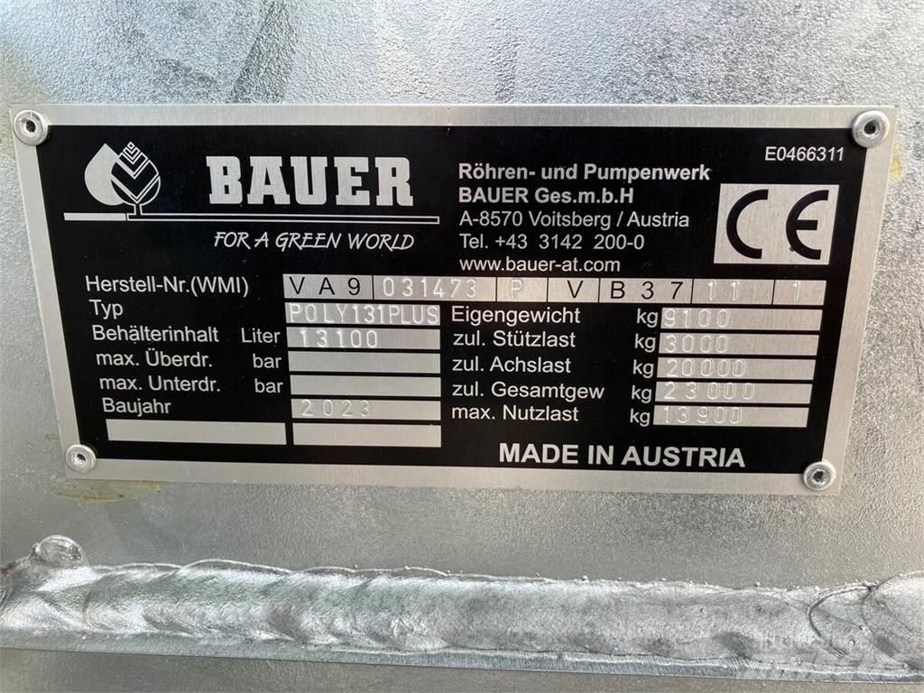 Bauer Poly 131 Slurry Tankers