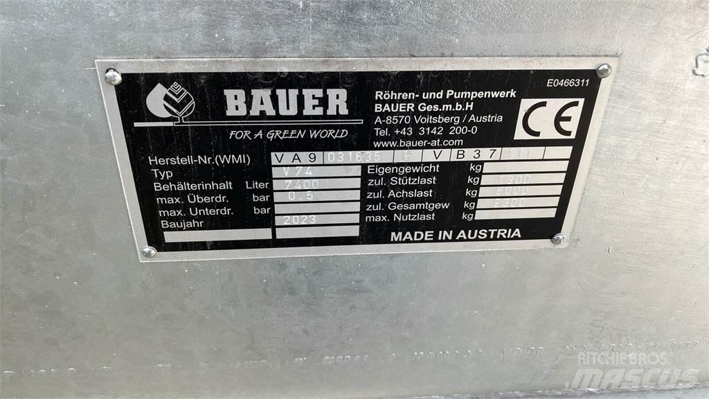 Bauer V74 Slurry Tankers