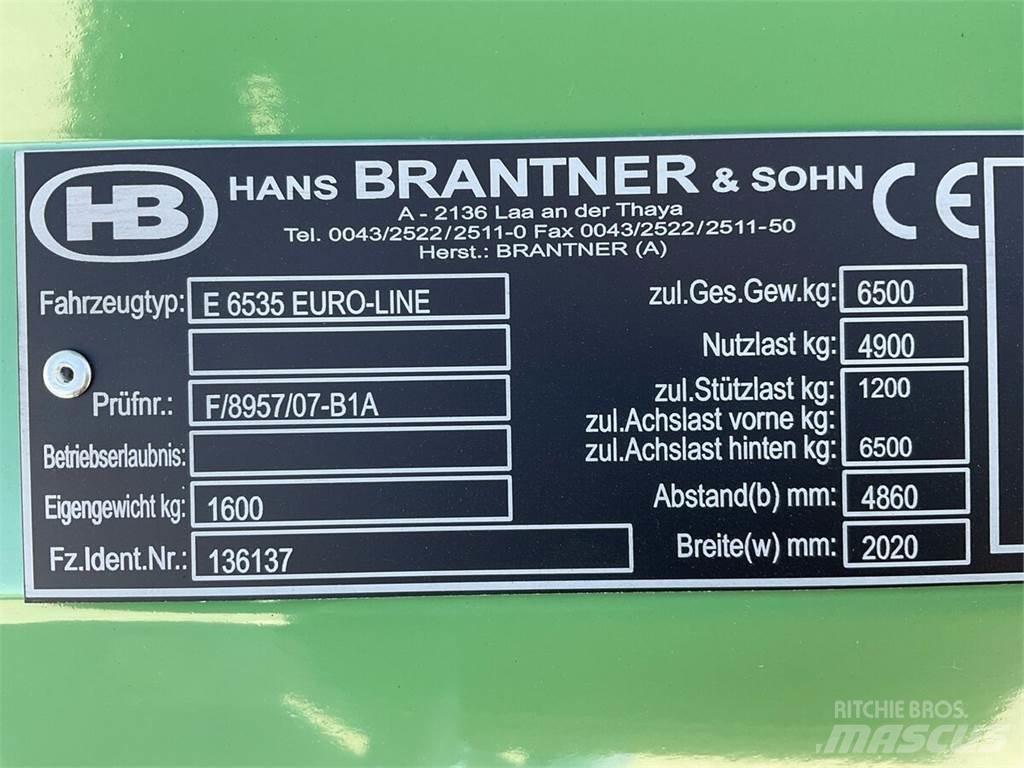 Brantner E 6535 Tip Trailers