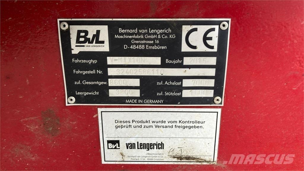 BvL V-MIX 10N Farm Equipment - Others