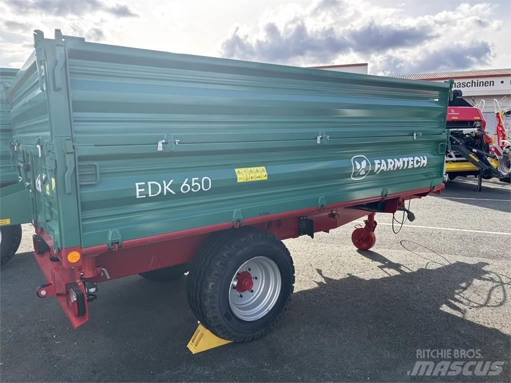 Farmtech EDK 650HD Tip Trailers