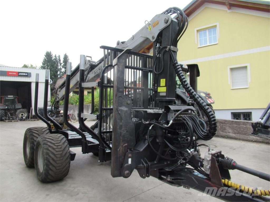Kesla 102ND+305T Forest trailers