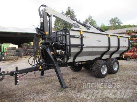 Kesla 124H + 305T Forest trailers