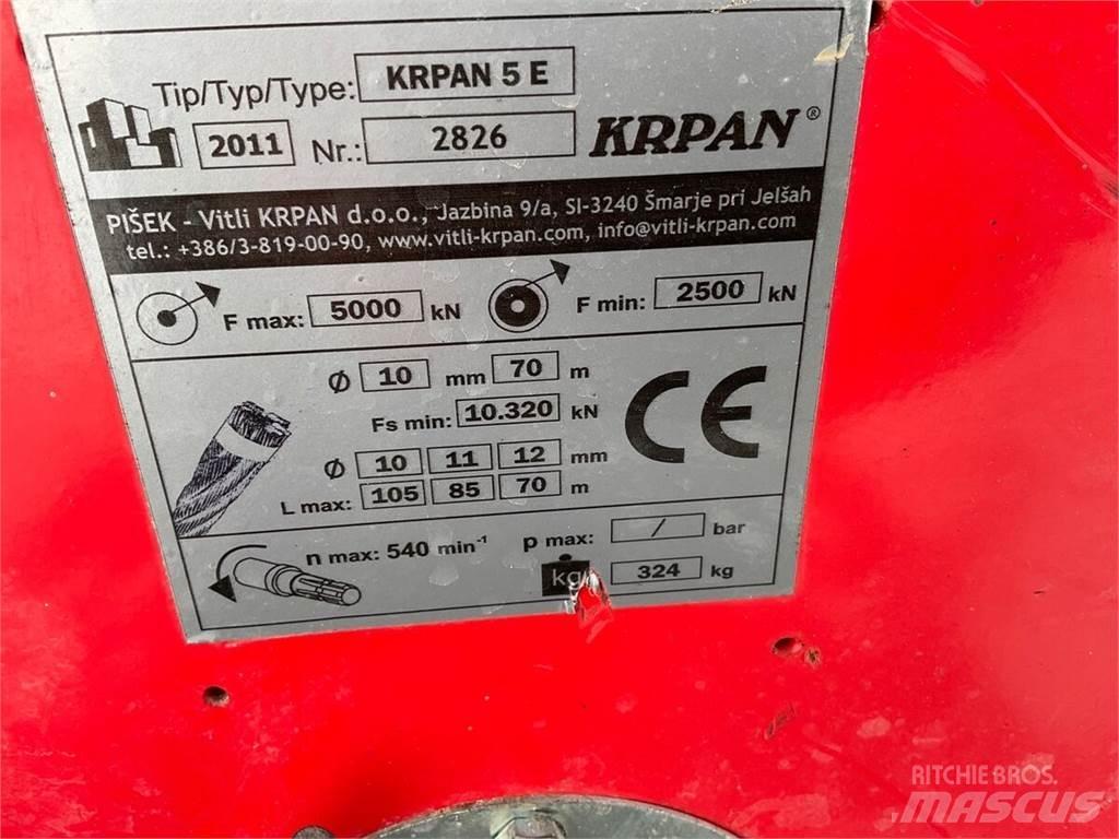 Krpan 5 E Winches