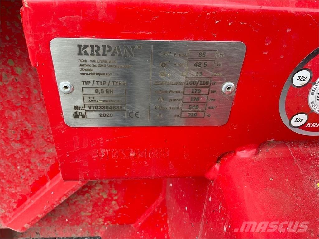Krpan 8.5 EH Winches