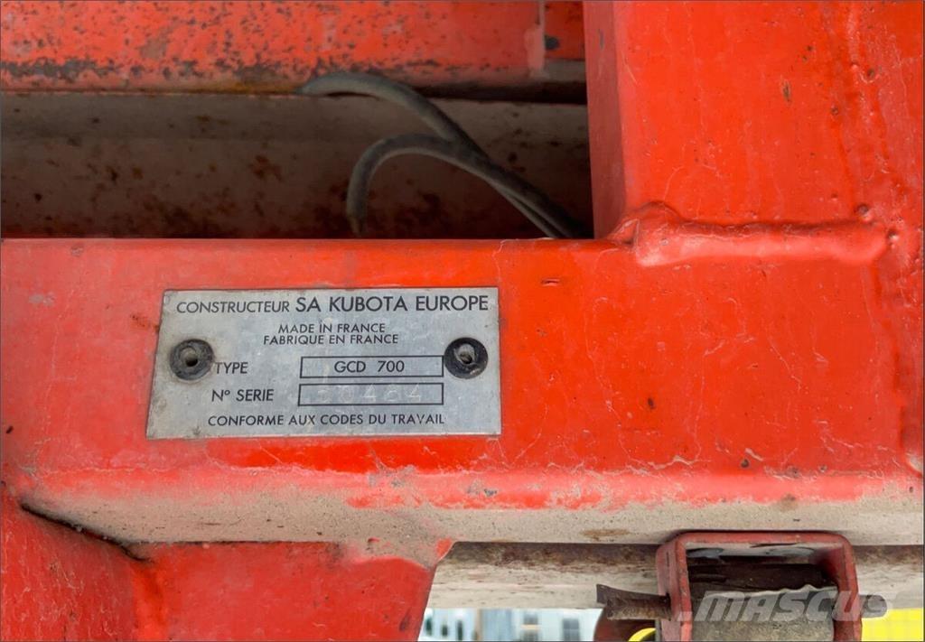 Kubota GCD 700 Groundcare - Others